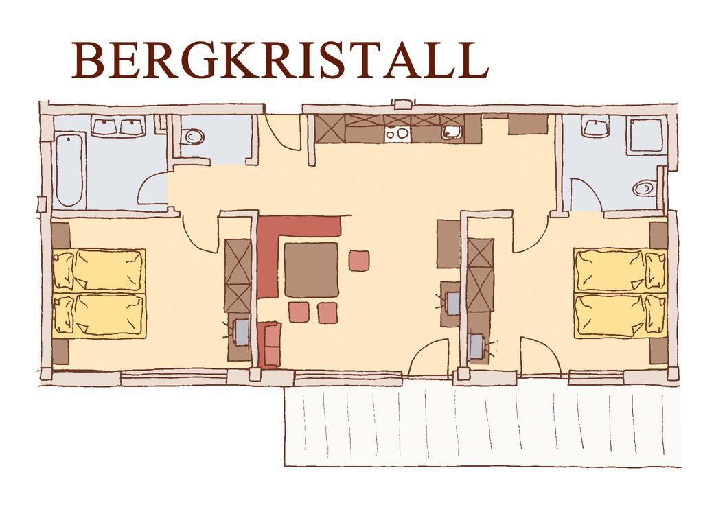 Ferienwohnungen Haus Der Mitte Mayrhofen Bilik gambar